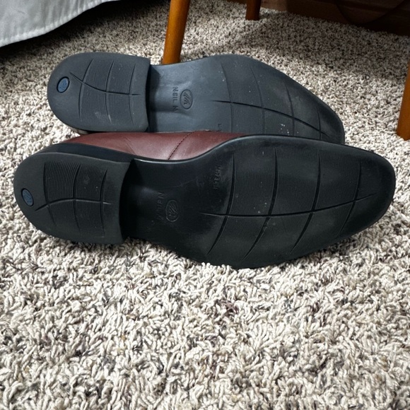 Neil M Rochester Leather Slip On Cognac Shoe 9.5 - Picture 9 of 9